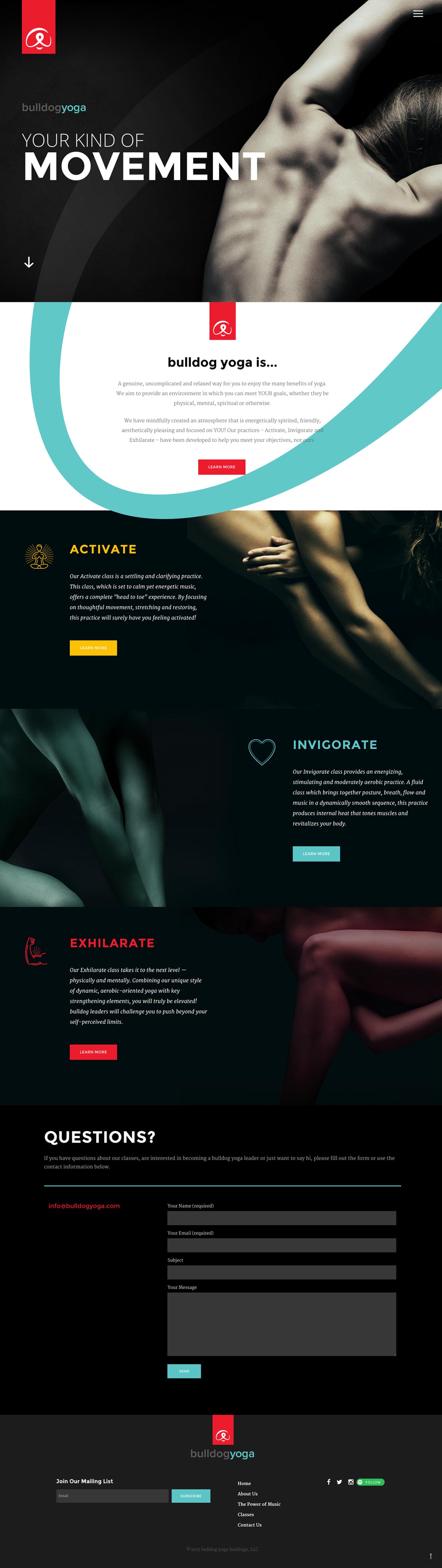 BuildWP - Bulldog Yoga Web Designer and Developer